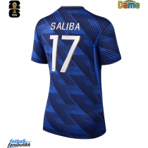 Frankrike William Saliba #17 Hjemmedrakt Dame VM 2026 Kortermet